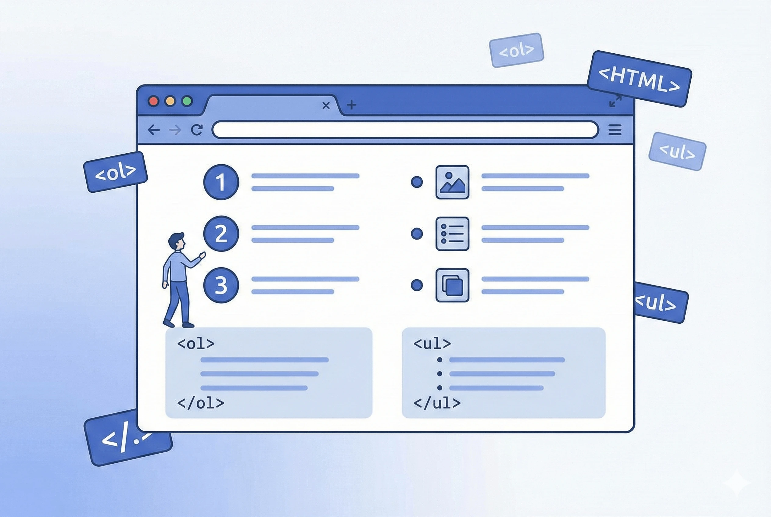 HTML Listeleri: Web Sayfalarınızı Düzenleyin