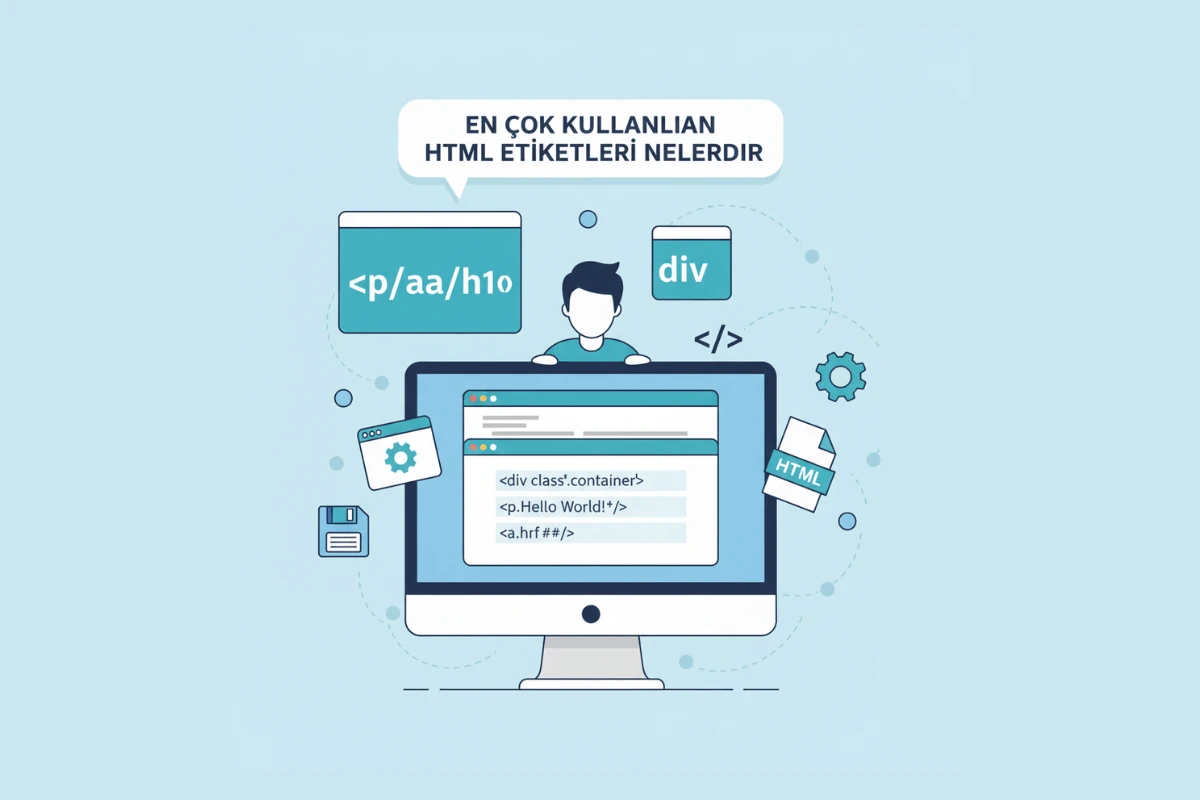En Çok Kullanılan HTML Etiketleri Nelerdir?